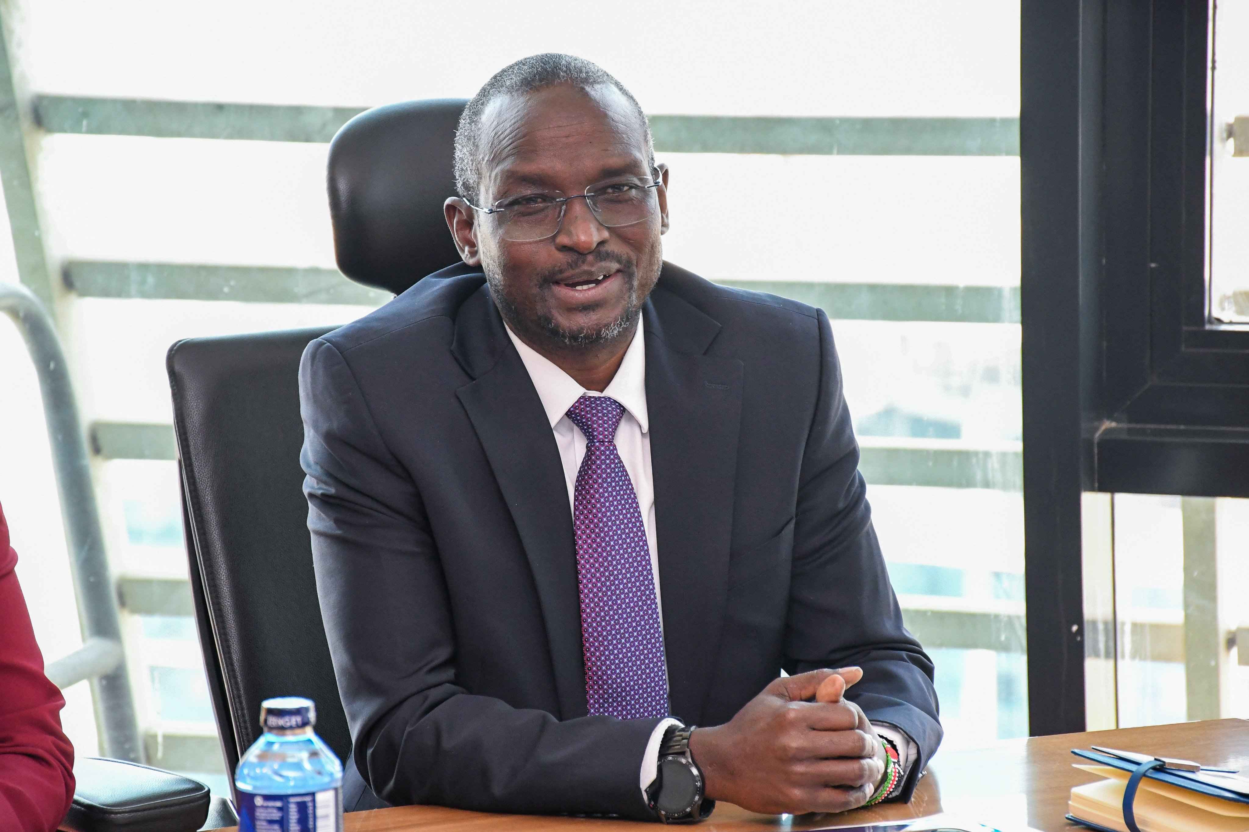File image of the Registrar of Political Parties John Lorionokou.